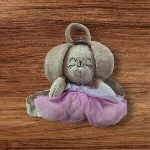 Claires club Plush Bunny Backpack‎ With Pink Tutu & Crown